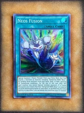 Yugioh Neos Fusion SAST-EN060 Super Rare 1st Ed NM