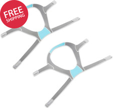 2 Packs Headgear for Airfit F20 / Airtouch F20, Soft Comfortable CPAP Mask Headg