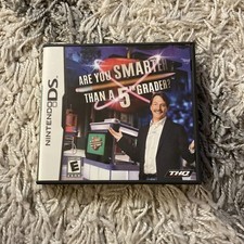 Nintendo DS Are You Smarter Than A 5th Grader Complete in Box w/ Manual