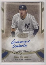 2021 Topps Tier One Prime Performers 46/300 Gio Urshela #PPA-GUR Auto 0n64