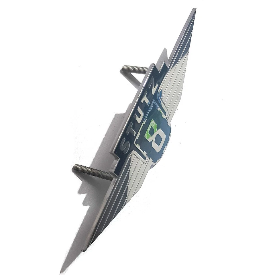 Для винтажного Stutz 8 передняя решетка радиатор капот значок эмблема латунная эмаль - Изображение 2 из 4