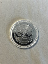 Niue 2023 Spiderman 1 oz .999 Fine Silver Bullion Round Spider-Man Design 42.27 per troy oz