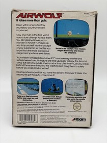Airwolf Nintendo NES - CiB Vollst&auml;ndig (Modul NW) Sammlerzustand, vom H&auml;ndler!