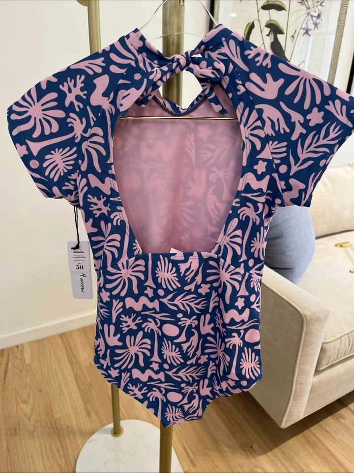 NWT Feather 4 Arrow Lanikai One Piece Swimsuit Girls 10 “Fairy Tale Pink” - Image 4 of 4