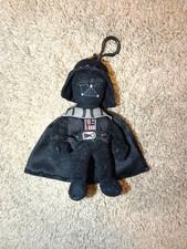  Star Wars Darth Vader Stuff Plush Toy Soft Zipper Bag Clip 7''