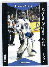 2006-07 Lincoln Stars (USHL) Bryan Hogan (goalie)