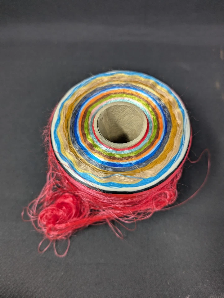 GOBSTOPPER OF THREAD! Wooly Nylon Spool OVERLOCK Multicolor Rainbow Serger - Image 3 of 4