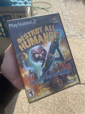Destroy All Humans! PlayStation 2 Game, Manual Included, *TESTED & WORKING*