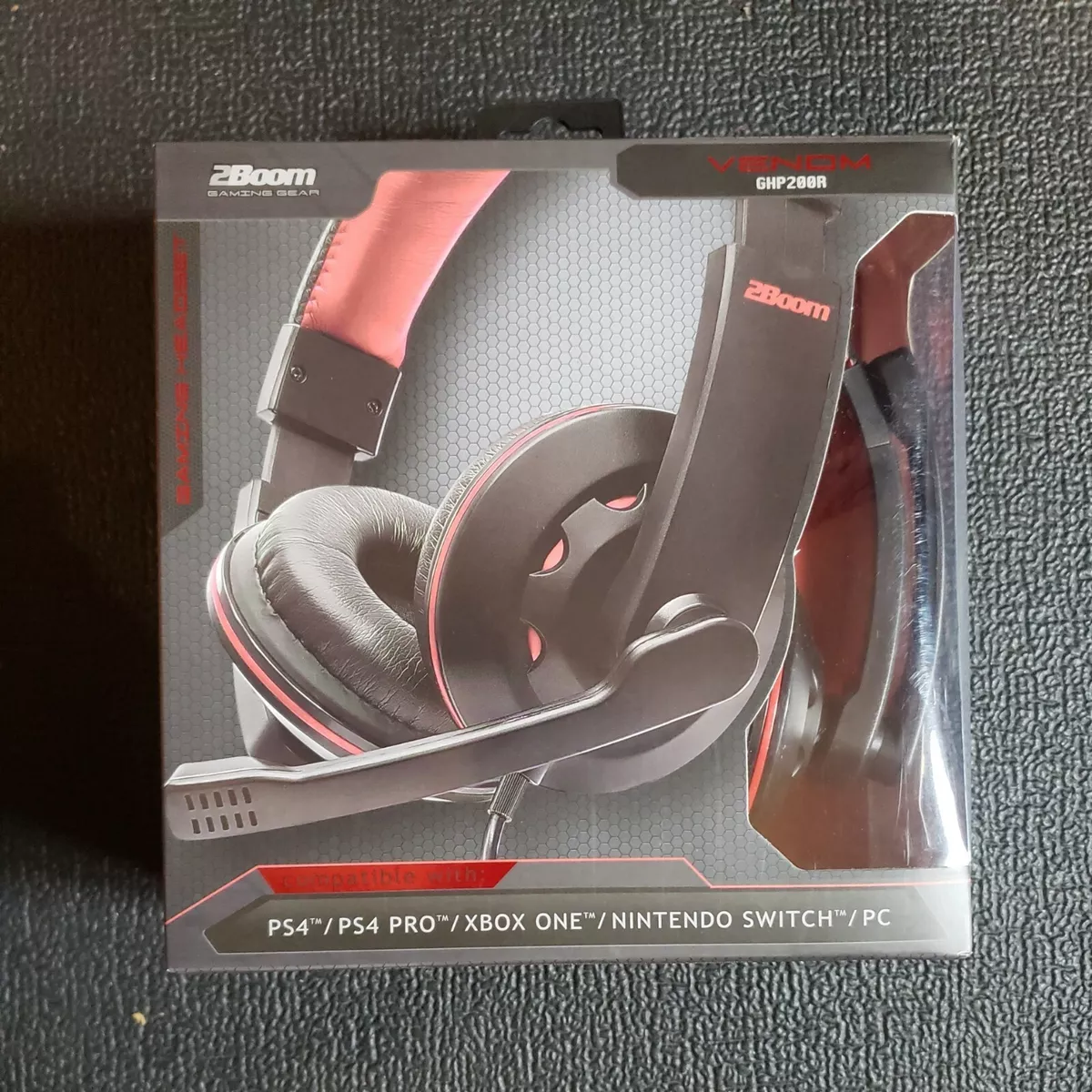 2Boom Venom GHP200R Gaming Headset PS4 Xbox One Nintendo Switch eBay