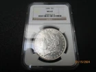 1888 P Morgan Silver Dollar NGC MS 62 White Attractive Coin