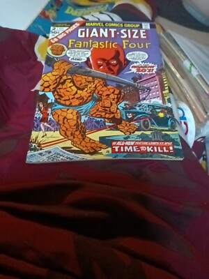 GIANT-SIZE FANTASTIC FOUR #2 TEMPUS 1ST APPEARANCE Tempus 1974 Bronze Age Key