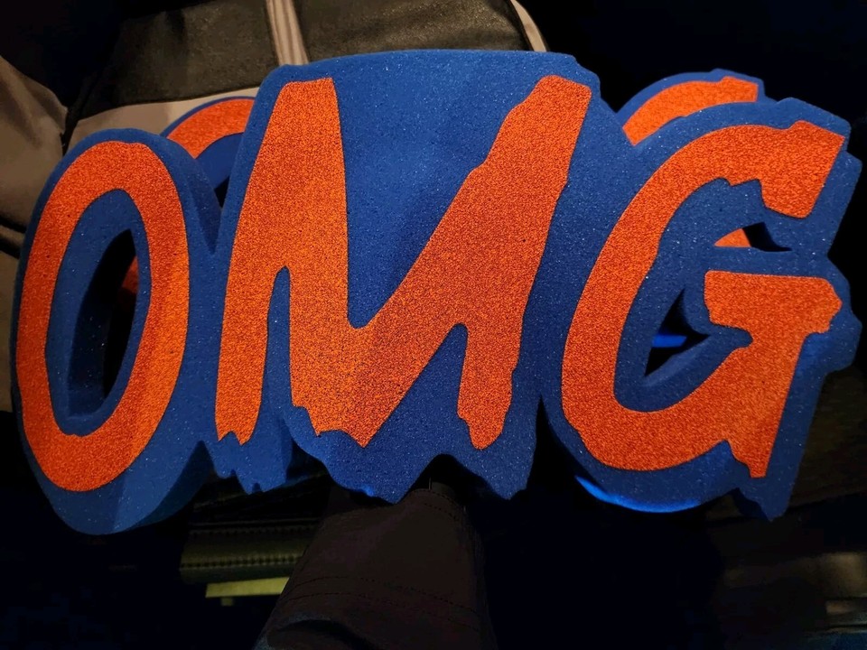 New York Mets OMG Giveaway Foam Finger (Limited Edition) Baseball MLB