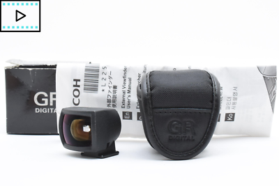 RICOH GV-1 External Viewfinder 21mm/28mm From JAPAN w/ Box RICOH GV-1 External Viewfinder 21mm/28mm From JAPAN w/ Box