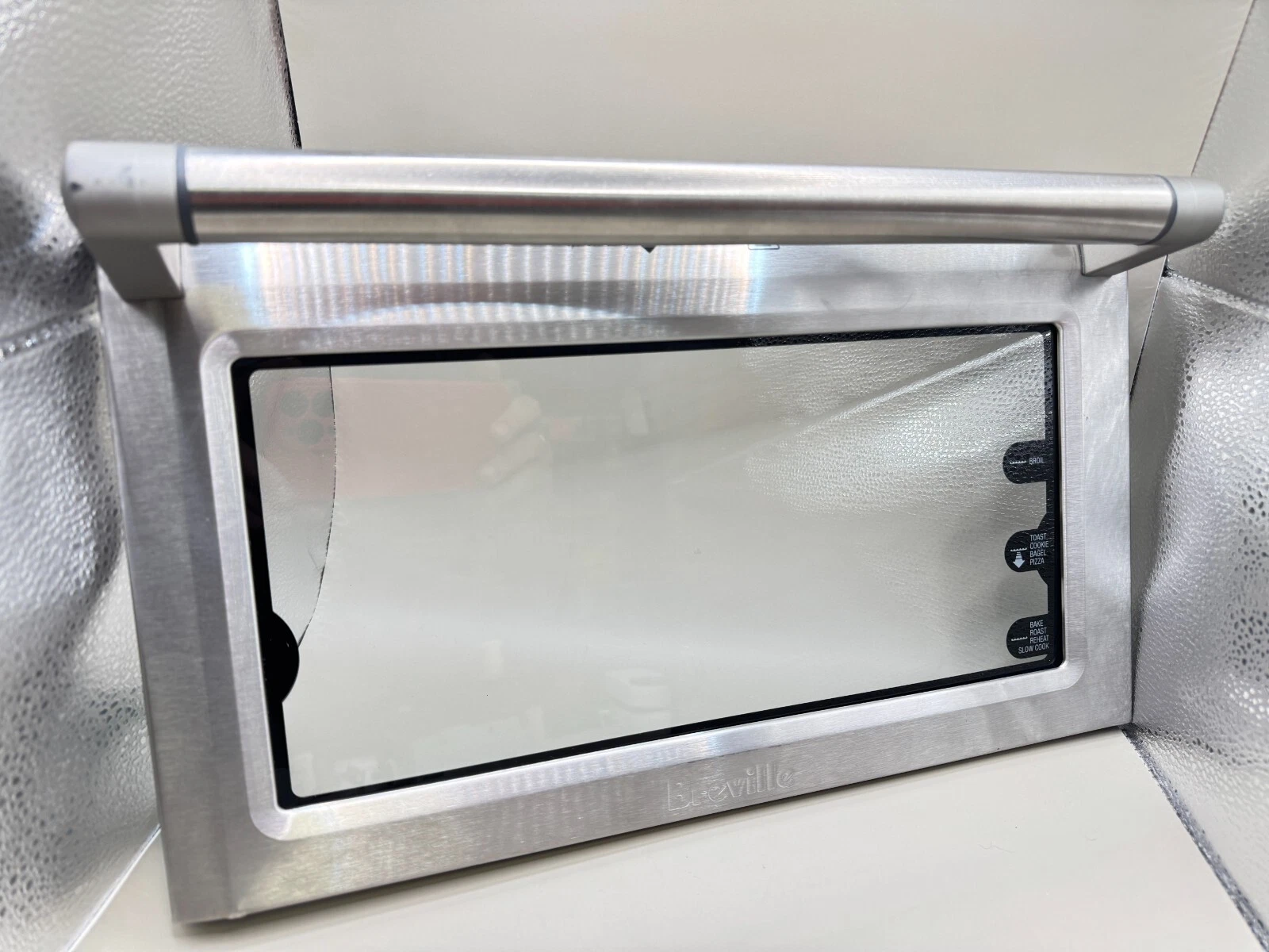 OEM Breville BOV845BSSUS Smart Oven Pro Toaster Front Door Assembly Replacement