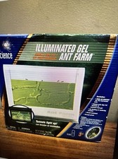 EDU SCIENCE ANT FARM GEL COLONY ILLUMINATED BASE - NEW Rare Toys R Us 2009