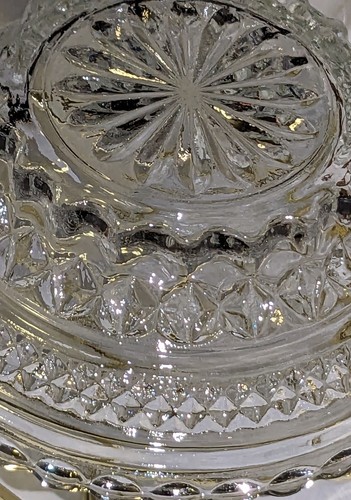 Vintage Anchor Hocking Clear Wexford Glass Dessert Fruit Berry Bowl - Picture 9 of 10