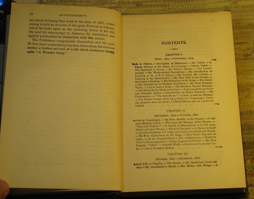 THE STORY OF MY LIFE by Hans Christian Andersen 1871 Author's Edition Hougton HC - Picture 11 of 15