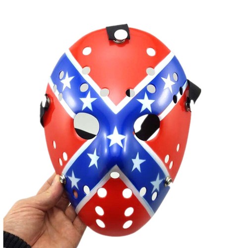 Jason Hockey Mask Halloween Costume Horror Cosplay Party Masquerade Props Mask - Picture 38 of 45
