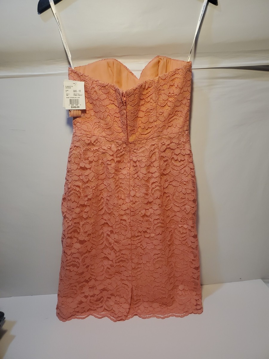 chinese dress ladies Light Coral Lace Dress