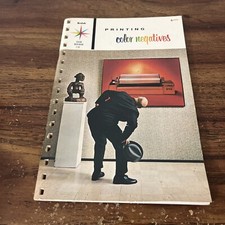 Vintage 1964 , Kodak Color Data Book, Printing Color Negatives, No. E-66