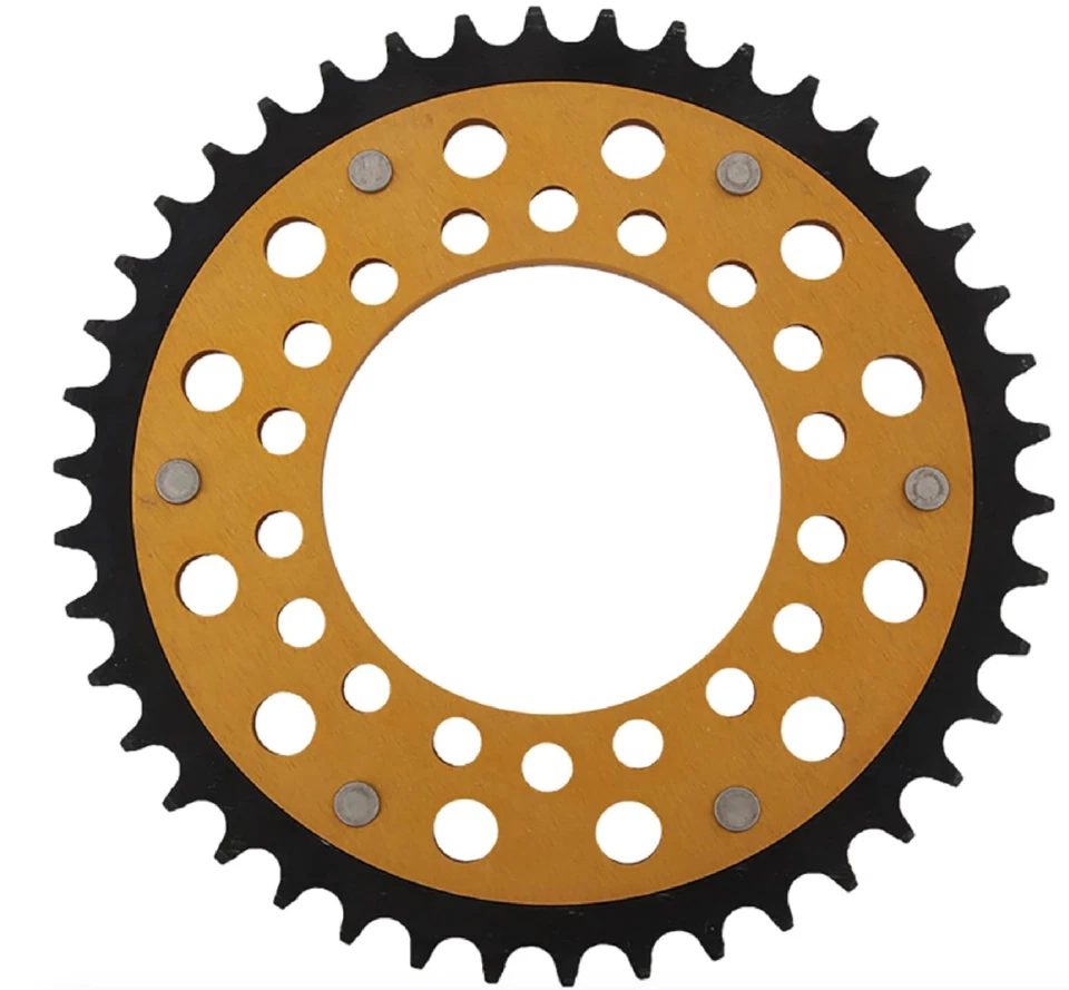 Supersprox - Roda dentada furtiva dourada, 42T, corrente tamanho 525, Rst-745-42-Gld - Imagem 2 de 4