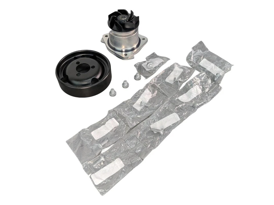 2004 Volkswagen Golf R32 Water Pump with Pulley - 022121011 021121031D * New OEM - Image 2 of 4