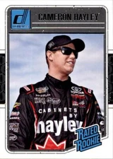 2017 Panini Donruss NASCAR Racing Rated Rookies #34 Cameron Hayley Rookie