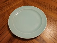Luray Pastels Lu-Ray USA Green BREAD PLATE 6 3/8" 