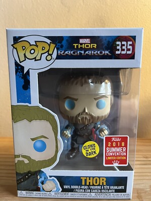 Funko Pop! Marvel Thor 335 2018 Summer Convention Exclusive