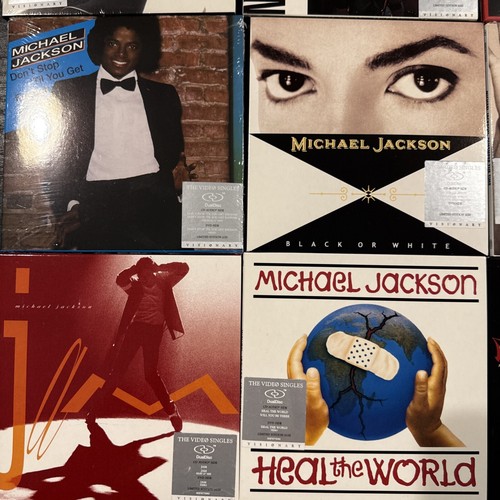 Michael Jackson Visionary BoxSet 20 CDs & DVD's The Video Singles - Never Played - Imagen 8 de 14