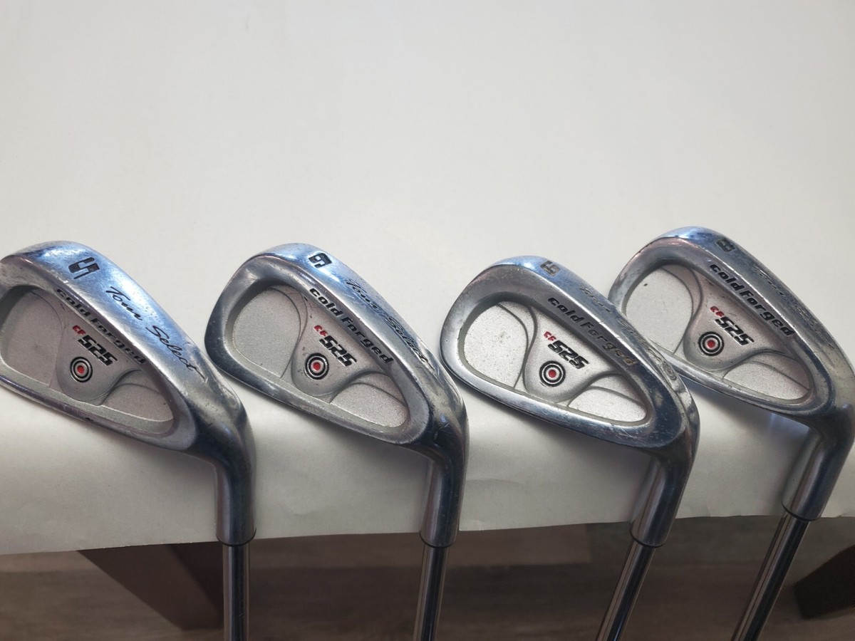 TOUR SELECT 525 RH SET OF 4 GOLF IRONS 5-6-8-9 STEEL SHAFT TOUR SELECT 525 RH SET OF 4 GOLF IRONS 5-6-8-9 STEEL SHAFT