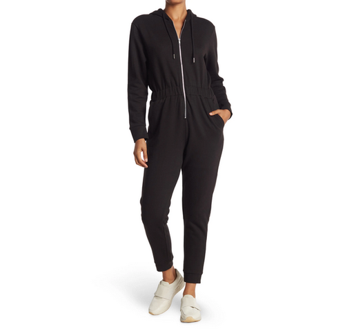 WeWoreWhat Leisure Hooded Jumpsuit S 