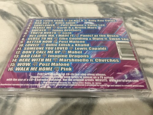 Various Artists - Party Tyme Karaoke: Super Hits 34 Various Artists[New CD - Picture 2 of 3