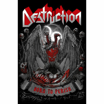 DESTRUCTION born to perish 2020 TEXTILE POSTER official PREMIUM Fabric FLAG