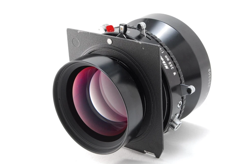 Lente de gran formato [casi como nueva] Nikon Nikkor W 360 mm f/6,5 copal 3 de Japón #6640 Foto 4 de 4