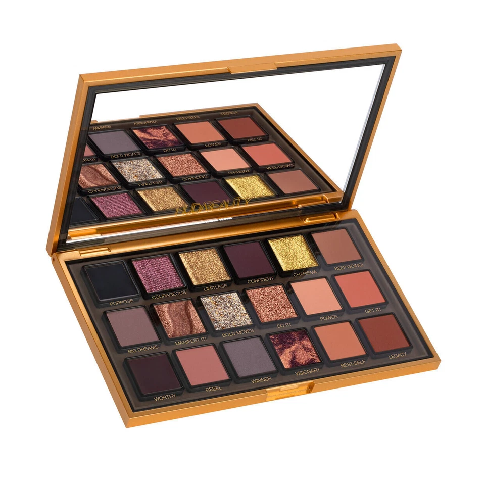Huda Beauty Empowered Eyeshadow Palette Make Up 18 shades NEW! SOLD OUT! RRP £62 - Image 2 of 3