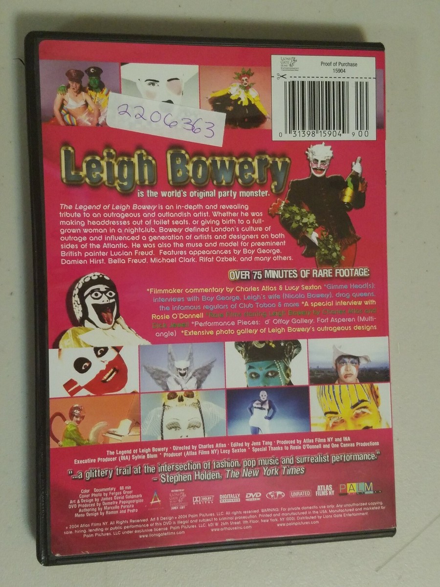 その他 Legend of Leigh Bowery [DVD] The Legend of Leigh Bowery (DVD, 2004) Charles Atlas