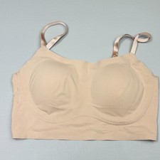 True Co Bralette Bra Small Wire Free Lightweight Pull On Adjustable Strap