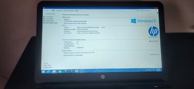 HP Laptop model 15 -g011nr