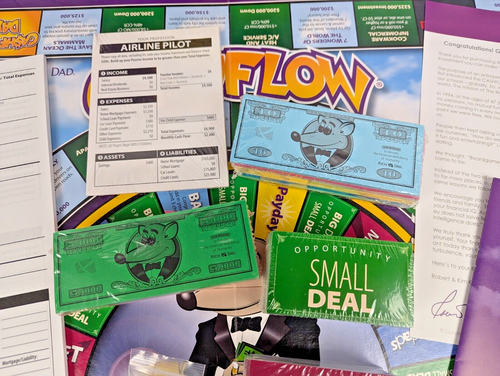 Rich Dad CASHFLOW Strategic Investing and Educational Board Game (2020) Open Box - Picture 14 of 16