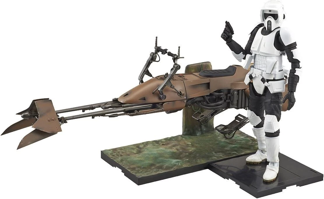 Bandai Scout Trooper Star Wars Action Figures & Accessories for