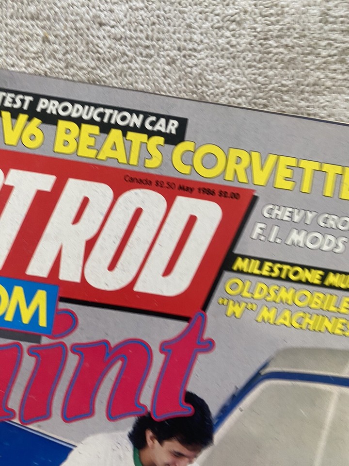 Hot Rod May 1986 V6 Beats Corvette Buick Grand National eBay