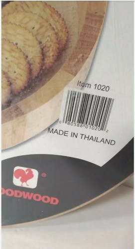 Pomerantz Massivholz Chip und Dip Set mit Keramikschale Made in Thailand GoodWood - Bild 10 von 12