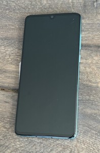 Original Huawei P30 Display Defekt Ohne Funktion - Glas & Rahmen Ok Blau Blue
