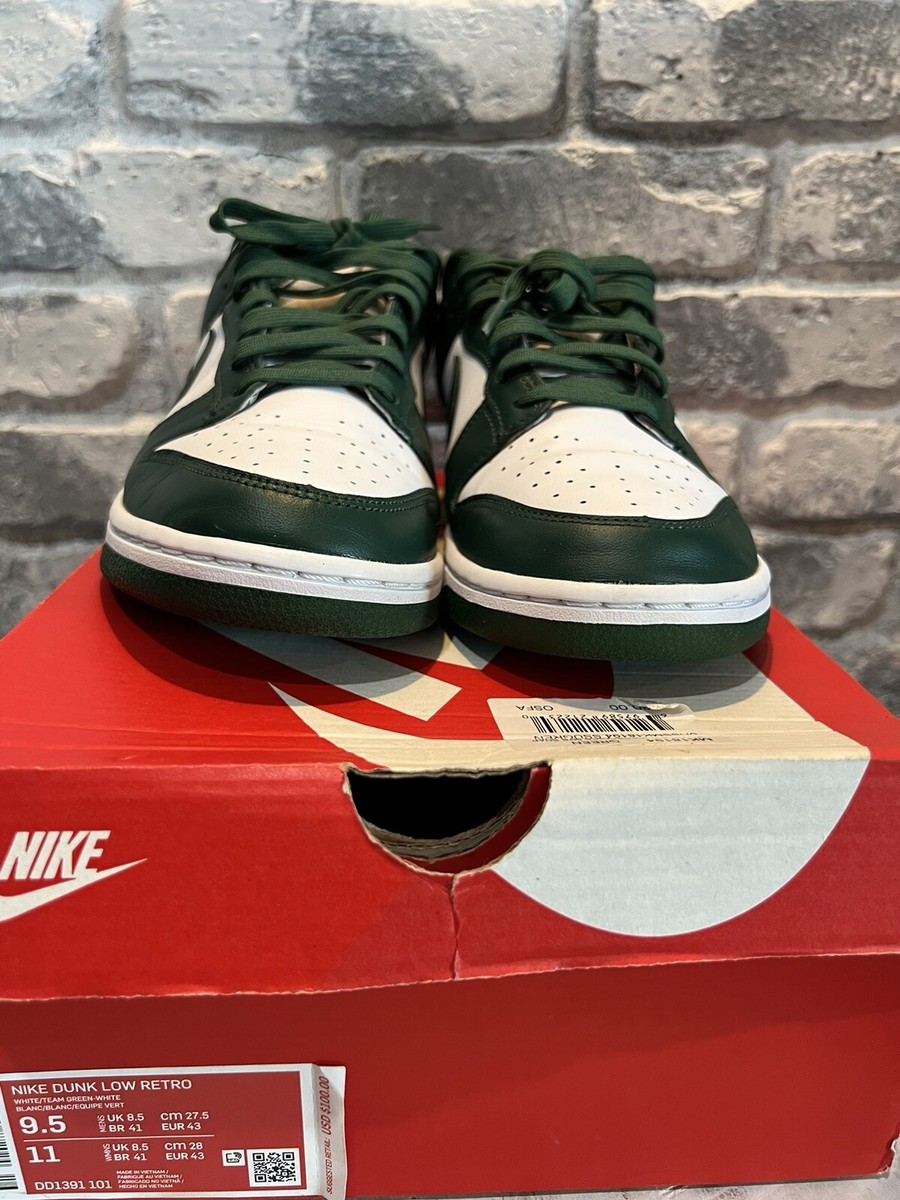 みゅう No.1〜No.16 Nike Dunk Low Michigan State Spartans Green Sneakers VNDS