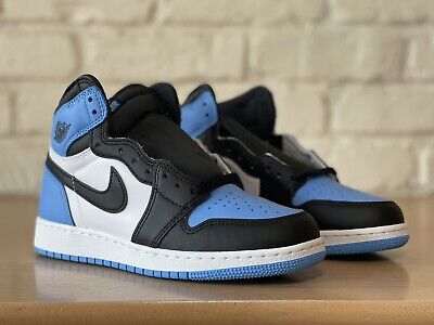 Nike Air Jordan 1 Retro High OG University Blue UNC Toe GS Nike Air Jordan 1 Retro High OG University Blue UNC Toe GS