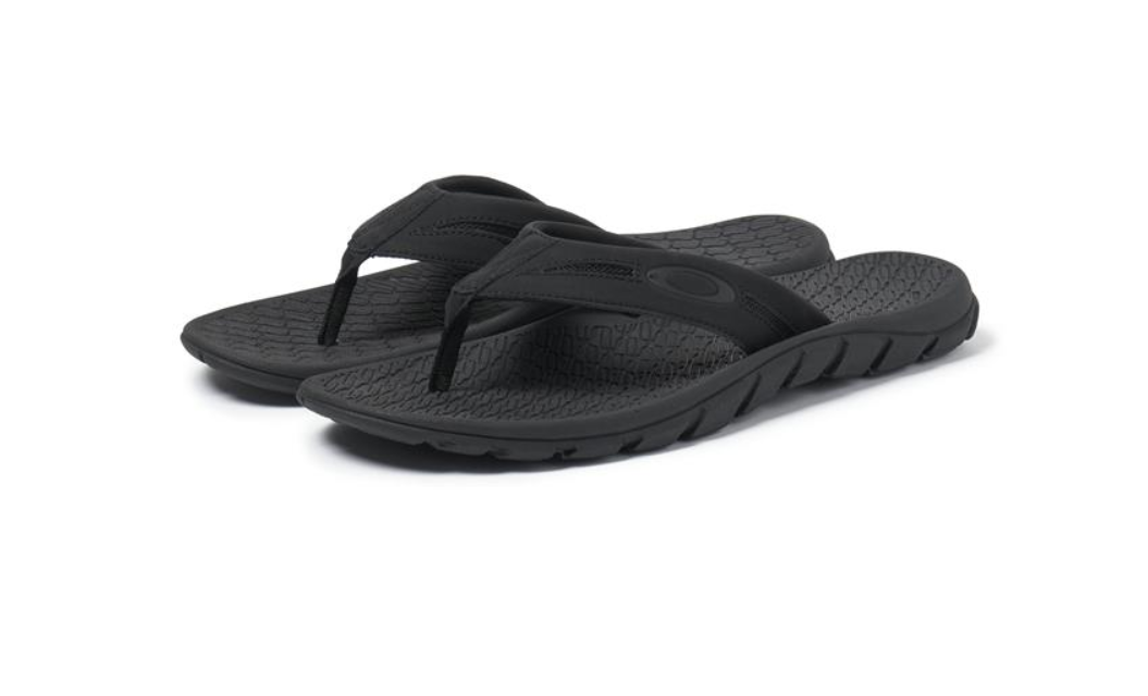Oakley Men's Operative Sandals 2.0 Blackout 13477-02E Flip Flop Slides New  Pair | eBay