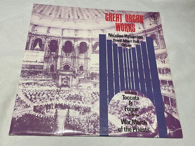 Nicolas Kynaston - Royal Albert Hall - Great Organ Works - Vinyl Record LP Album