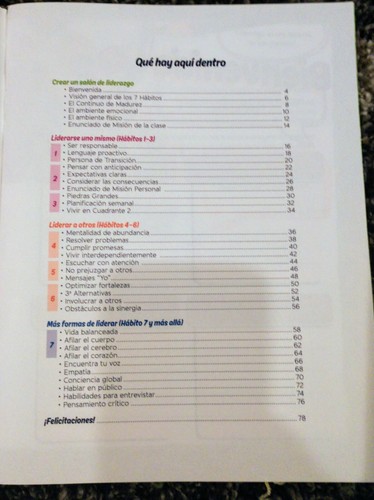 Discovering Leader In Me Level 5 - Descubriendo el Lider en Mi Nivel 5- Spanish - Picture 2 of 2