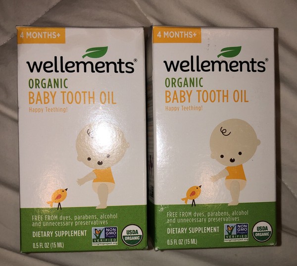 Lot Of 2 Wellements Organic Baby Teething Tooth Oil 0 5 Oz 729609000005 Venv Com Br Lot Of 2 Wellements Organic Baby Teething Tooth Oil 0 5 Oz 729609000005 Venv Com Br
